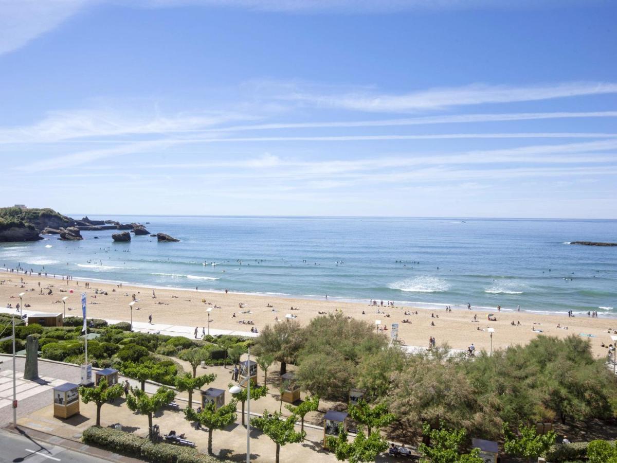 Superbe Studio Face A La Mer Acces Direct Plage Biarritz Exterior foto